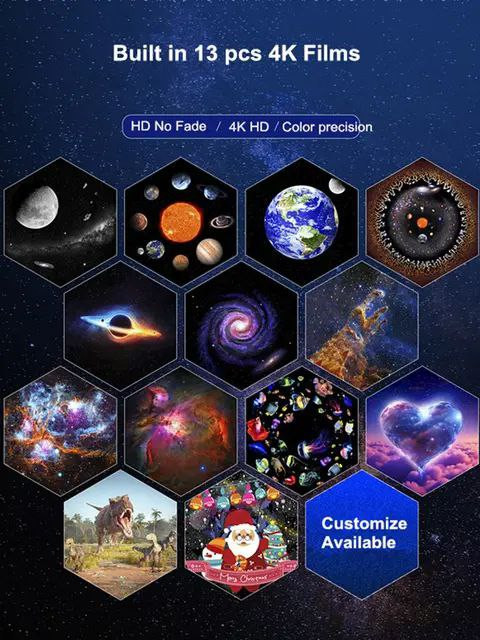 پروژکتور کهکشانی مدل TKQ01 (Generation Meteor and Galaxy Projector)