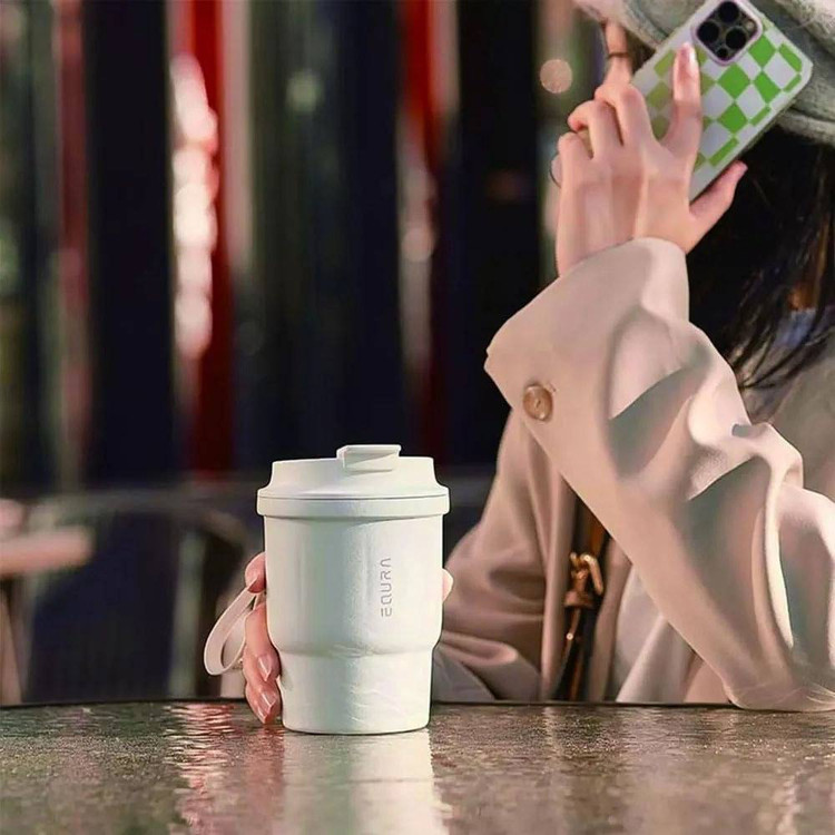 تراول ماگ دوجداره LePRESSO مدل Thermo Brew Insulated Tumbler (LPCM450)