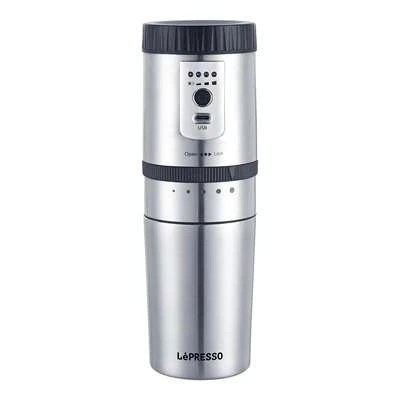 قهوه ساز و آسیاب قهوه پرتابل LEPRESSO مدل LPGCMSM