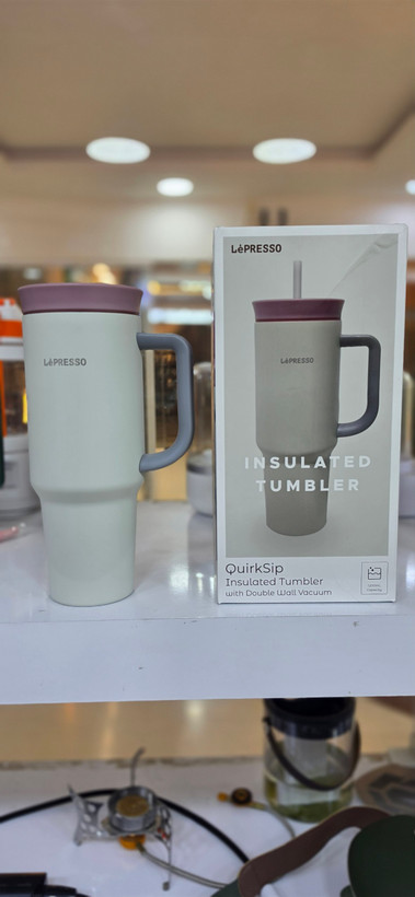 ماگ دوجداره و عایق دار برند lepresso 1200ml