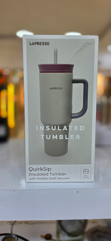 ماگ دوجداره و عایق دار برند lepresso 1200ml
