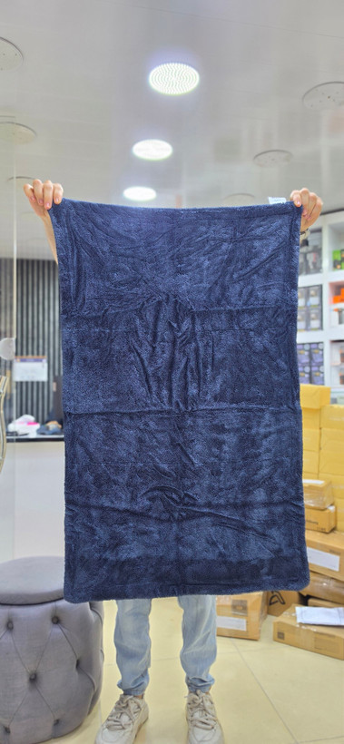 حوله خشک کن میکروفایبر مدل : microfiber towel Blue Fire اندازه 60 در 90 سانت