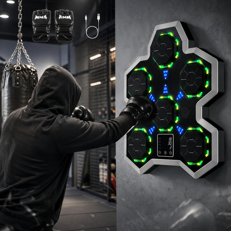 موزیک بوکس دیواری حرفهای هوشمند Intelligent Music Boxing Target