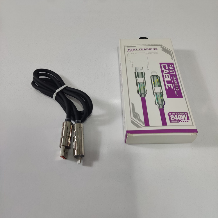 کابل چند حالته 240W اورجینال سری فلزی