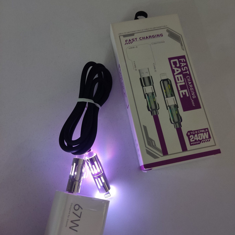کابل چند حالته 240W اورجینال سری فلزی