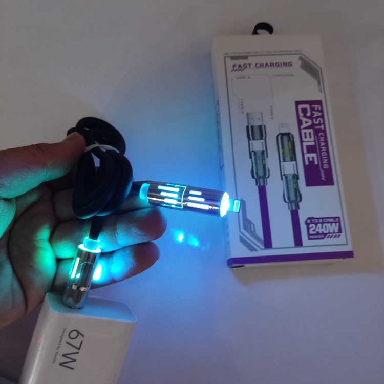 کابل چند حالته 240W اورجینال سری فلزی