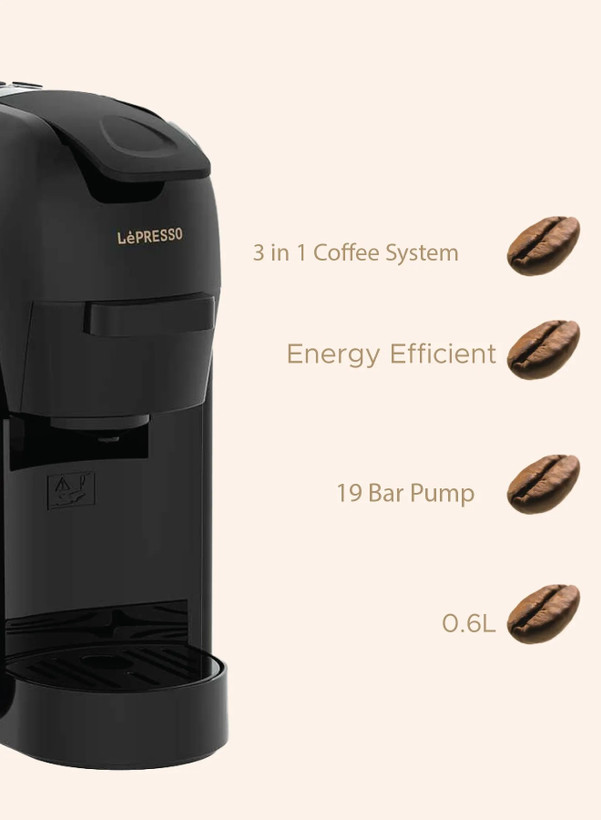 دستگاه اسپرسوساز LePresso LIETO Multi-Capsule Coffee Machine