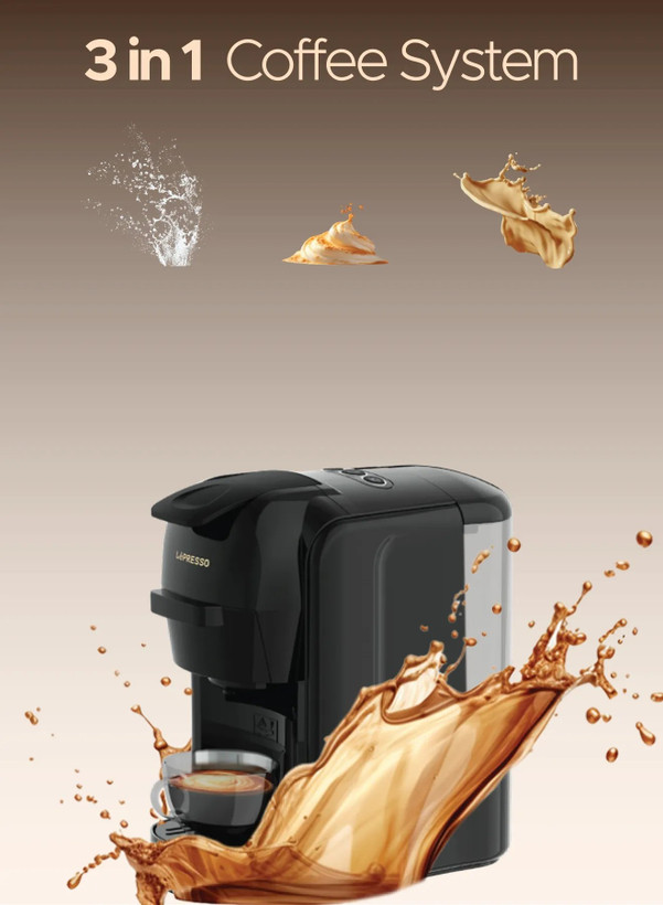 دستگاه اسپرسوساز LePresso LIETO Multi-Capsule Coffee Machine