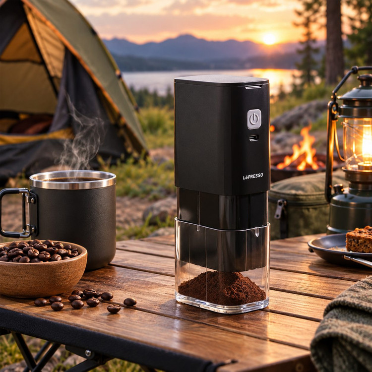 آسیاب قهوه شارژی LePresso مدل JETGRIND