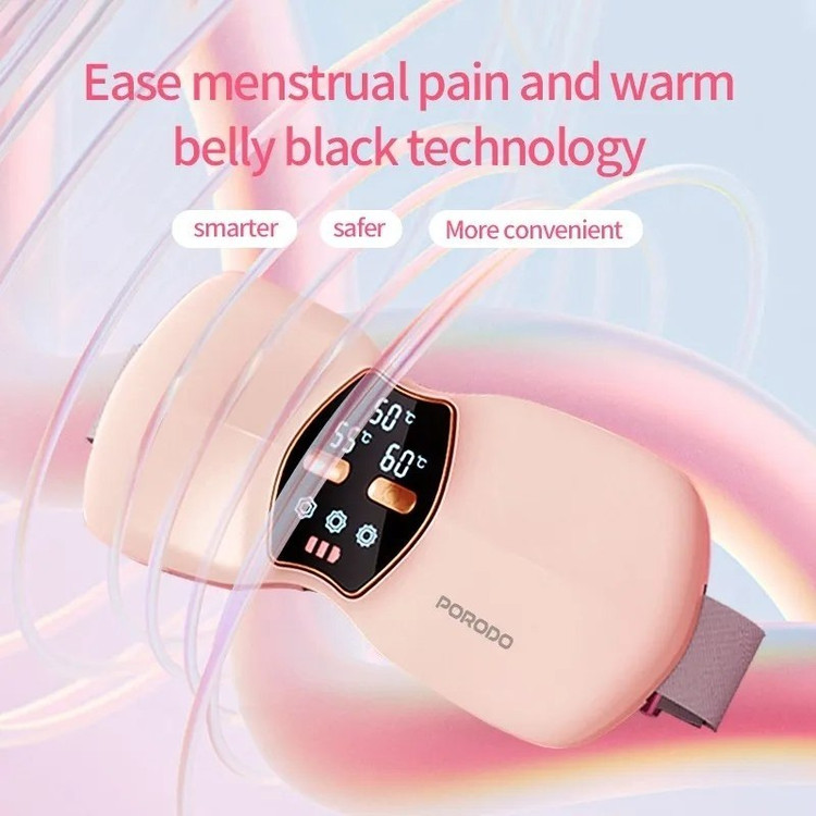 ماساژور قاعدگی شارژی پرودو مدل LFS194 (Porodo Cordless Heat Wave Massage Pad)