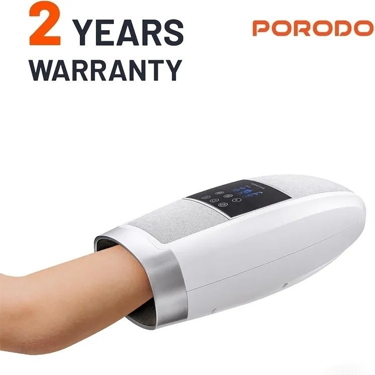 ماساژور گرمایشی دست و انگشتان پرودو مدل PD-APHNDMS-GY (Porodo Hand & Fingers Heated Massager)