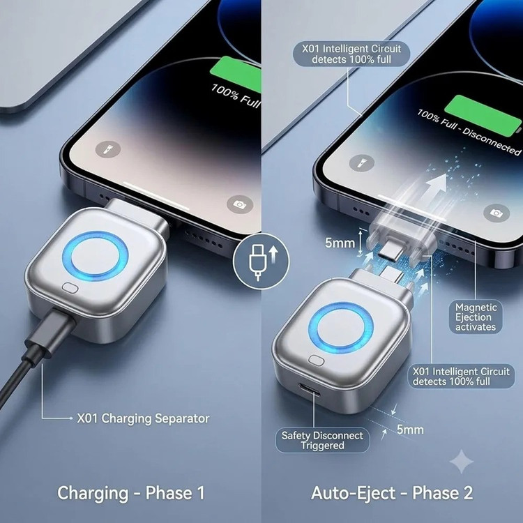 قطعکن هوشمند شارژ Porodo مدل Auto Release (PD20ACCS)