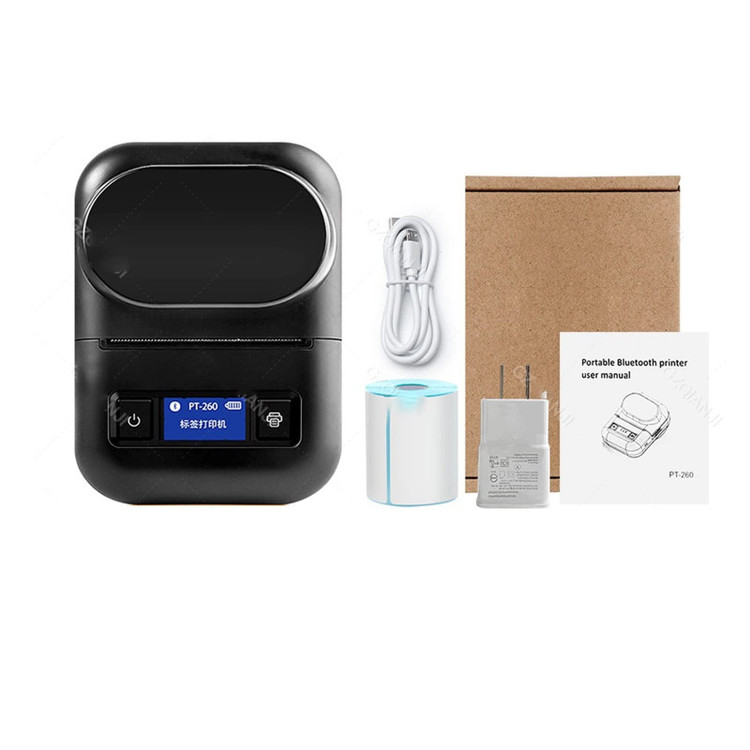 لیبل پرینتر قابل حمل مدل PT-260 (Impressora Label Maker)
